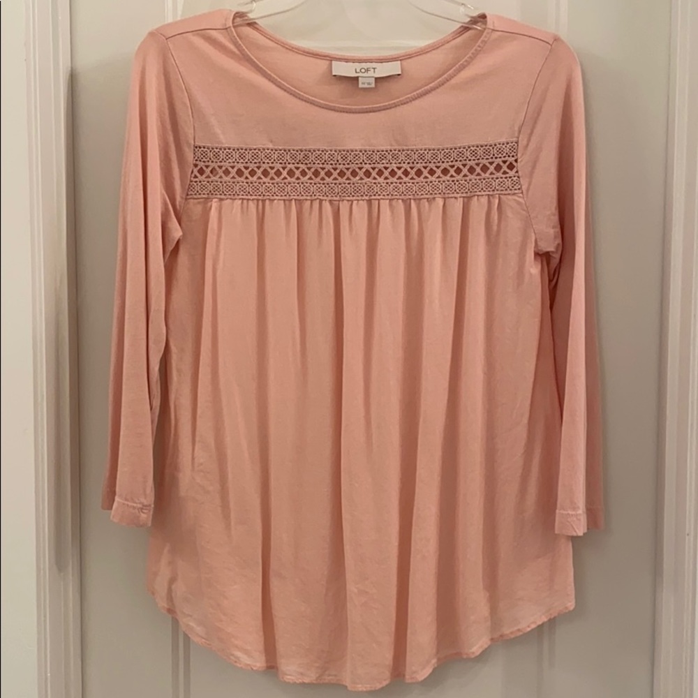 LOFT Pink Top